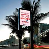 Painel de LED publicitário