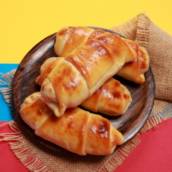 Enroladinho de Presunto e Queijo 