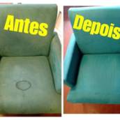 Higienização de assento 