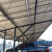 Instalação de carport solar