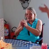 Aniversário com os idosos