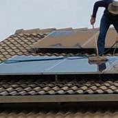 Limpeza de Placa Solar