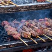 Espetinho de carne 