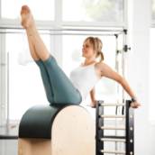 Atendimento individual de pilates