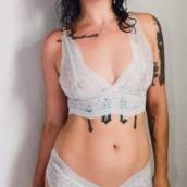 Conjunto de lingerie rendado Sky em Bauru
