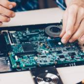 Serviços de manutenção de computadores