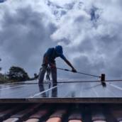 Limpeza de Placa Solar