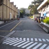 Pintura em estacionamento