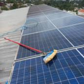 Limpeza de Placa Solar