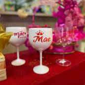 Taça personalizada para o Dia das Mães