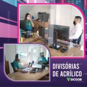 Divisória de Acrílico