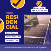 Limpeza de Placa Solar