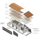 Projeto 3D explodido construção em Bauru
