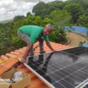 Limpeza de Placa Solar