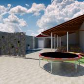 Projeto arquitetônico e de interiores (área de lazer) em Bauru