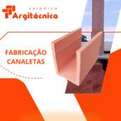 Fabricação de Caneleta de Cerâmica