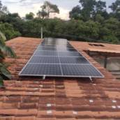 Limpeza de Placa Solar