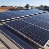Instalação de carport solar