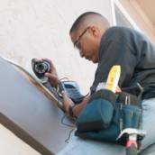 Instalação de câmeras de segurança