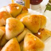Mini esfiha de carne e frango em Bauru