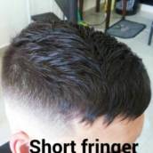 corte short fringer