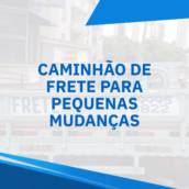 Caminhão de Frete para Pequenas Mudanças