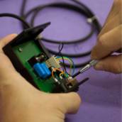 Fechadura eletrônica magnética com central automatizada