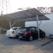 Instalação de carport solar