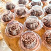 Brigadeiro individual em Bauru