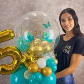 Balão Personalizado com Frase para Festa de Aniversário 