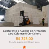 Conferente e Auxiliar de Armazém para Celulose e Containers