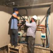 Execução de quadros elétricos e centro de medição
