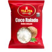 COCO RALADO ÚNIDO E ADOÇADO 100g