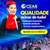 Cursos de Aeromoça Presencial 
