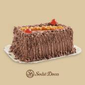 Bolo de Chocolate e Doce de leite