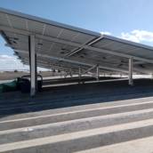 Instalação de carport solar