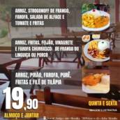 As Quintas e sextas é dia de almoçar no Casa de Vó