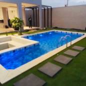 Construção de piscinas de vinil