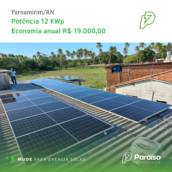 Projeto de instalação de energia solar 