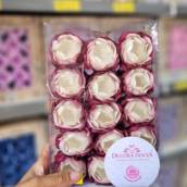 Forminha para Doces cor de rosa e branca 
