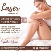  Depilação a Laser: Virilha, Simples e Buço no Rio de Janeiro/RJ