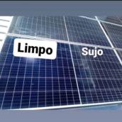 Limpeza de Placa Solar