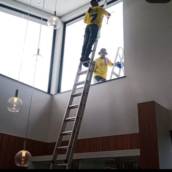 Limpeza de Vidros altos