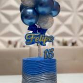 Topos de bolo para festas