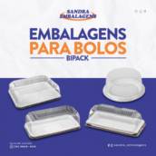 Embalagens descartáveis para Bolos