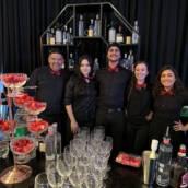 Estrutura de Bar Temático com Bartenders