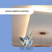 Instalação de Gesso com Sanca aberta Central