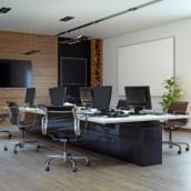 Móveis planejados para ambiente Corporativo 