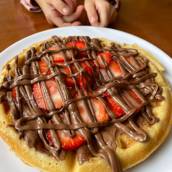 Waffle de Nutella 