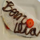 Tapioca com Recheio de Nutella 